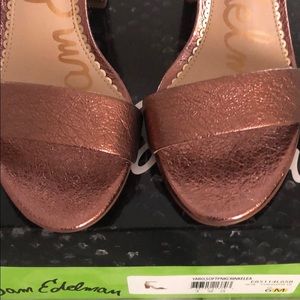 Sam Edelman Shoes - NWT Rose Gold/Pink Sam Edelman Sandals Sam Edelman Shoes - NWT Rose Gold/Pink Sam Edelman Sandals